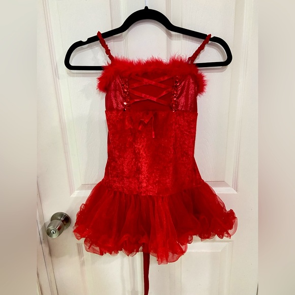 Sexy Red Devil Halloween Costume - Picture 1 of 8